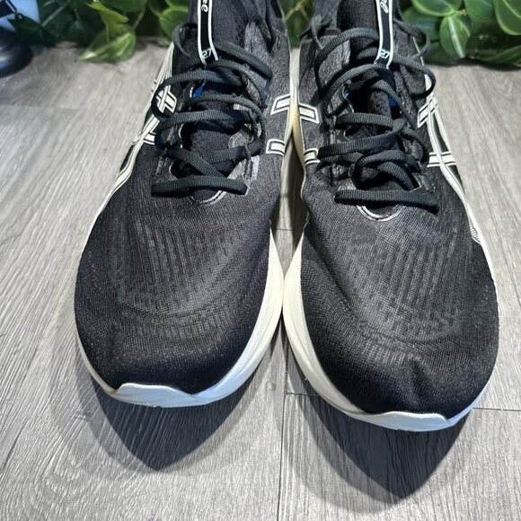 Asics Mens Gel Nimbus 27 Size 15 Black White  1011B958 Running Shoes main image 5
